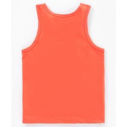 Pine Kids Anti Microbial & Biowashed Sleeveless Vests Pack of 2 - Orange Green