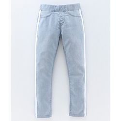 Pine Kids Full Length Emzyme Softerner Wash Jeggings - Blue