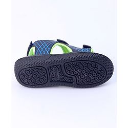 Pine Kids Solid Color Sandals - Green