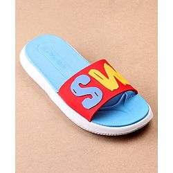 Pine Kids Solid Color Flip Flop - Red