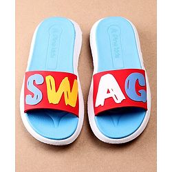 Pine Kids Solid Color Flip Flop - Red