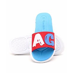 Pine Kids Solid Color Flip Flop - Red