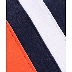 Pine Kids Full Length Bio Washed Lounge Pant - Orange & Blue