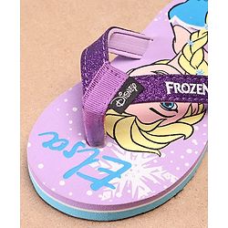 Pine Kids Elsa Printed Flip Flop - Purple