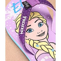 Pine Kids Elsa Printed Flip Flop - Purple