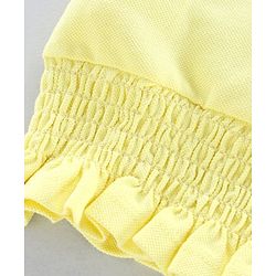 Pine Kids Half Sleeves Quick Dry T-Shirt - Yellow