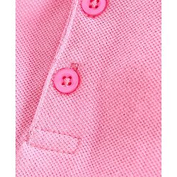 Pine Kids Half Sleeves Quick Dry T-Shirt - Pink