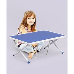 Pine Kids Genius Height Adjustable Study Table - Blue