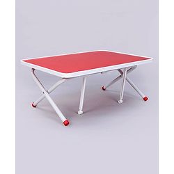 Pine Kids Genius Height Adjustable Study Table - Red