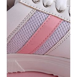 Pine Kids Casual Mesh Shoes - White