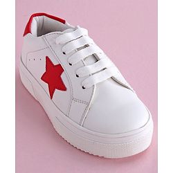 Pine Kids Casual Shoes - White