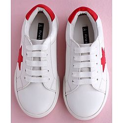 Pine Kids Casual Shoes - White