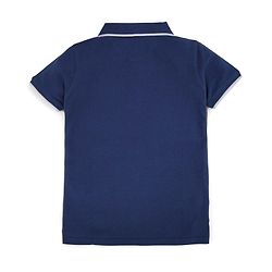 Pine Kids Half Sleeves T-shirt Solid - Blue
