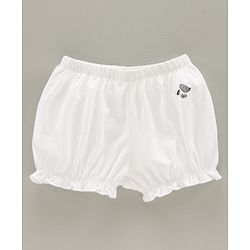 Pine Kids Anti Microbial & Biowashed Panties Pack of 3 - White