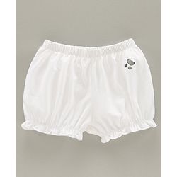Pine Kids Anti Microbial & Biowashed Panties Pack of 3 - White