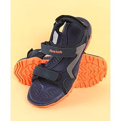 Pine Kids Sandals With Triple Closure - Blue