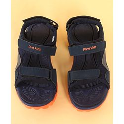 Pine Kids Sandals With Triple Closure - Blue