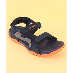 Pine Kids Sandals With Triple Closure - Blue