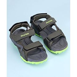 Pine Kids Sandals With Triple Closure - Blue