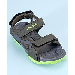Pine Kids Sandals With Triple Closure - Blue