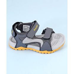 Pine Kids Sandals With Triple Closure - Grey