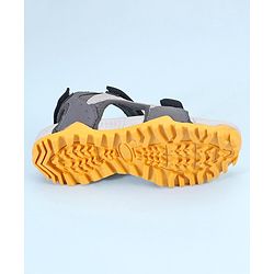 Pine Kids Sandals With Triple Closure - Grey