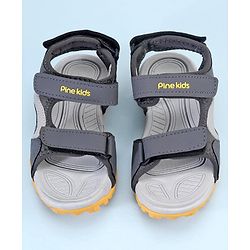 Pine Kids Sandals With Triple Closure - Blue