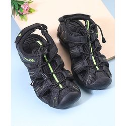 Pine Kids Casual Sandal - Black Green