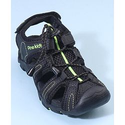 Pine Kids Casual Sandal - Black Green