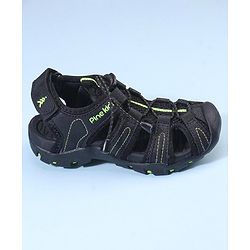 Pine Kids Casual Sandal - Black Green