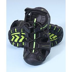 Pine Kids Casual Sandal - Black Green