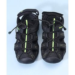 Pine Kids Casual Sandal - Black Green