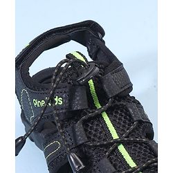 Pine Kids Casual Sandal - Black Green