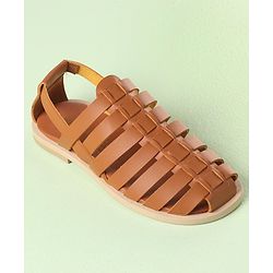 Pine Kids Ethnic Sandals - Black