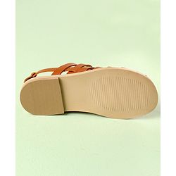 Pine Kids Ethnic Sandals - Black