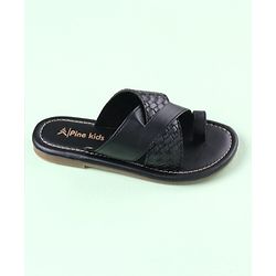 Pine Kids Ethnic Footwear - Black