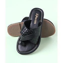 Pine Kids Ethnic Footwear - Black