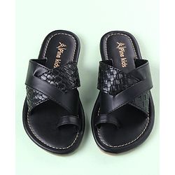Pine Kids Ethnic Footwear - Black