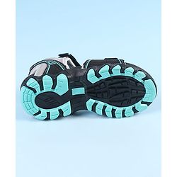Pine Kids Velcro Closure Sandals - Grey Black