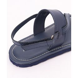 Pine Kids Party Wear Sandals - Navy Blue
