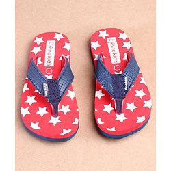 Pine Kids Casual Flip Flops - Red