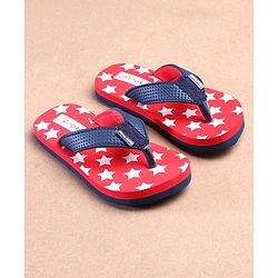 Pine Kids Casual Flip Flops - Red