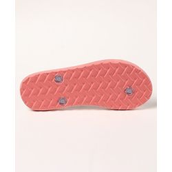 Pine Kids Casual Flip Flops Heart Print - Pink