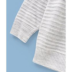 Pine Kids Full Sleeves Medium Winter Wear Sweater - Gre