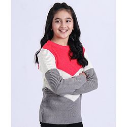 Pine Kids Full Sleeves Sweater - Red