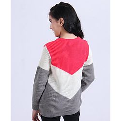 Pine Kids Full Sleeves Sweater - Red