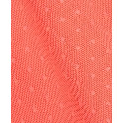 Pine Kids Full Sleeves Bio Wash Embroidered Top - Peach