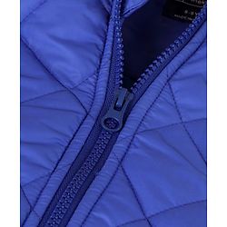 Pine Kids Medium Winter Full Sleeves Hooded Padded Jacket Numeric 20 Patch - Blue Green