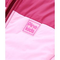 Pine Kids Sleeveless Light Winter Padded Jacket - Multicolor