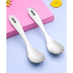 Pine Kids Stainless Steel Spoon Pack of 6 - Length 16 cm Each